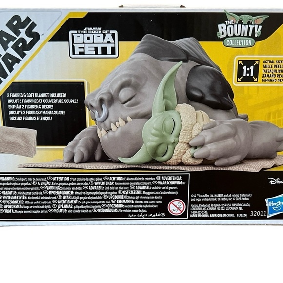 Star Wars Bounty Collection Taming the Beast Grogu & Rancor Action Figure Set - Picture 3 of 4